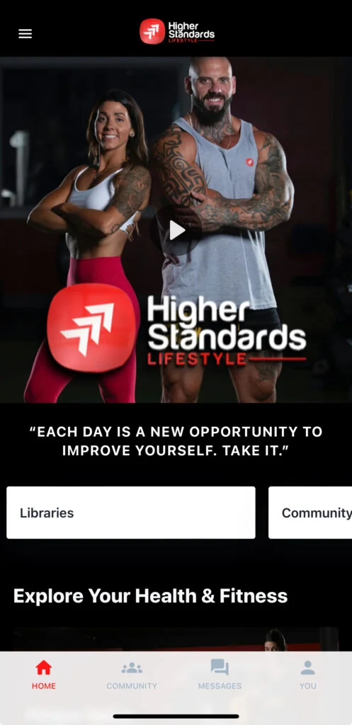 Thunder Bay online fitness challenge before and after results on Habit Leap app